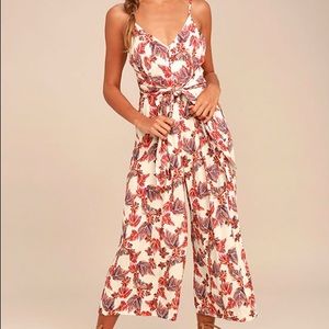 Free People “hot tropics” jumpsuit